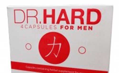 Dr. Hard - étrend-kiegészítő kapszula férfiaknak (4db)